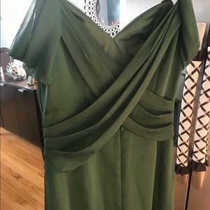 Selling green long dress